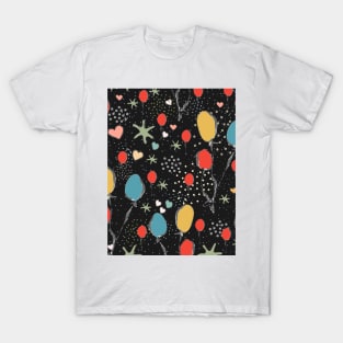 Sweet Hand Drawn Balloons T-Shirt